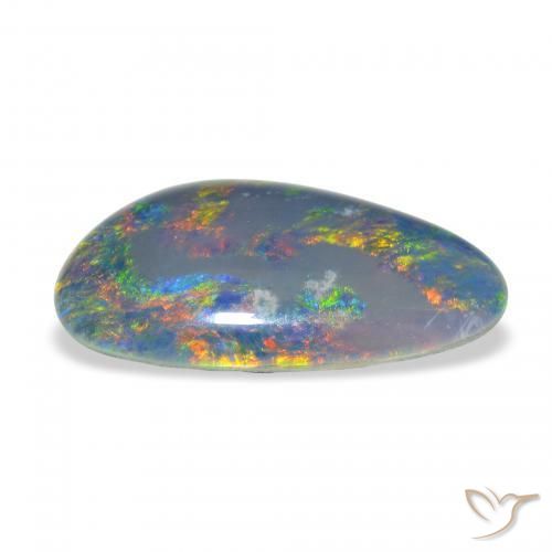 Opal Triplet Gemstone in 22.3 x 12.9 mm Size for Sale, Opal Triplet Stone in Multicolor Color