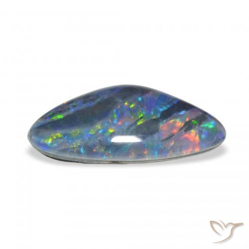 Opal Triplet Gemstone in 21.6 x 11.4 mm Size for Sale, Opal Triplet Stone in Multicolor Color