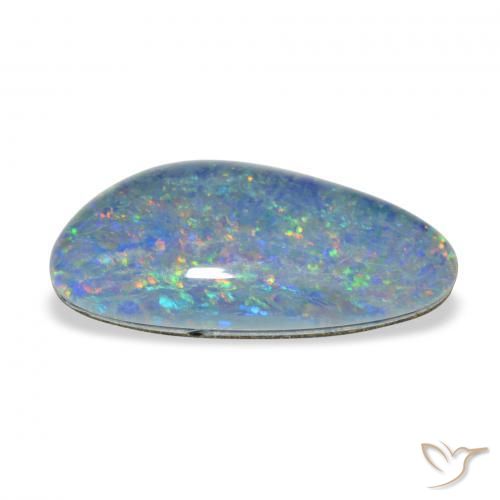 Opal Triplet Gemstone in 20.9 x 11.9 mm Size for Sale, Opal Triplet Stone in Multicolor Color
