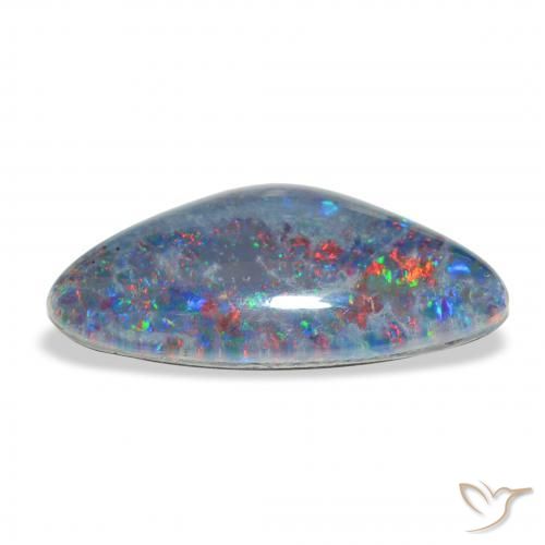 Opal Triplet Gemstone in 21.4 x 11.4 mm Size for Sale, Opal Triplet Stone in Multicolor Color