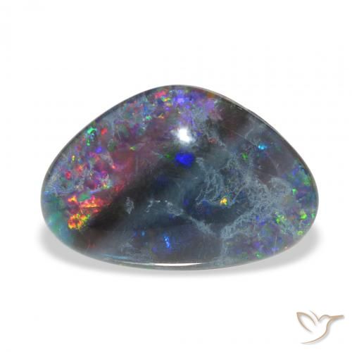 6.75ct Natural Multicolor Opal Triplet, Fancy, Opaque