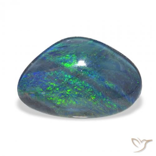 6.55ct Natural Multicolor Opal Triplet, Fancy, Opaque