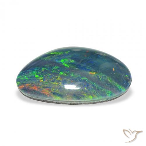 Opal Triplet Gemstone in 18.3 x 12.1 mm Size for Sale, Opal Triplet Stone in Multicolor Color