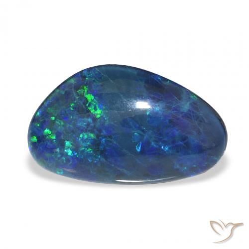 6.14ct Natural Multicolor Opal Triplet, Fancy, Opaque