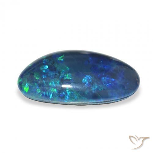 Opal Triplet Gemstone in 18.5 x 11.1 mm Size for Sale, Opal Triplet Stone in Multicolor Color