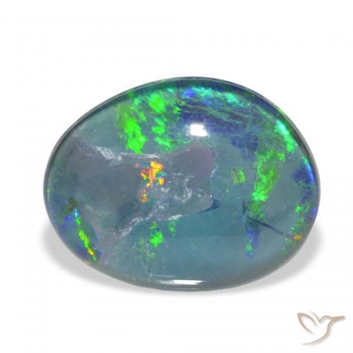 10.02ct Natural Multicolor Opal Triplet, Fancy, Opaque