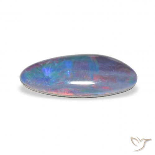 Opal Triplet Gemstone in 15.2 x 7.5 mm Size for Sale, Opal Triplet Stone in Multicolor Color