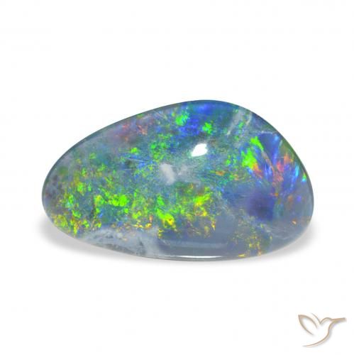 3.45ct Natural Multicolor Opal Triplet, Fancy, Opaque