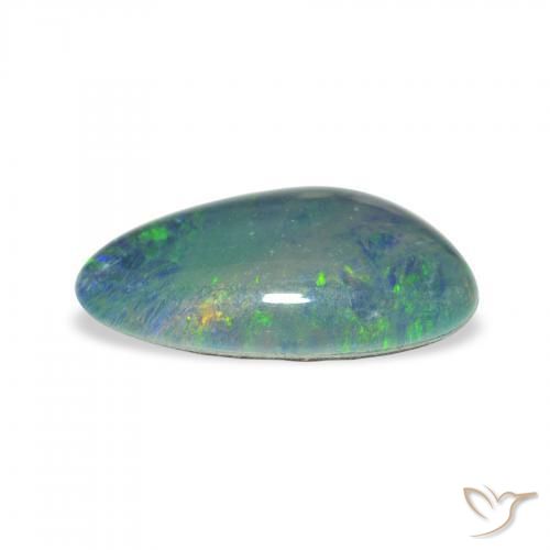 Opal Triplet Gemstone in 15.3 x 8.8 mm Size for Sale, Opal Triplet Stone in Multicolor Color