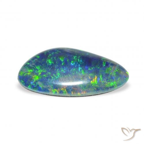 Opal Triplet Gemstone in 15.6 x 9.1 mm Size for Sale, Opal Triplet Stone in Multicolor Color