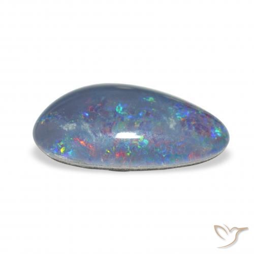 Opal Triplet Gemstone in 15.1 x 8.8 mm Size for Sale, Opal Triplet Stone in Multicolor Color