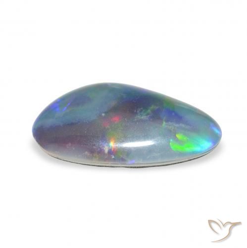 Opal Triplet Gemstone in 15.5 x 9 mm Size for Sale, Opal Triplet Stone in Multicolor Color