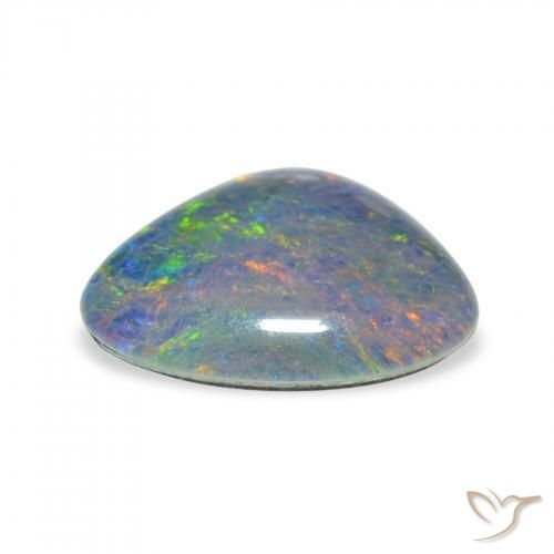 Opal Triplet Gemstone in 15 x 11.4 mm Size for Sale, Opal Triplet Stone in Multicolor Color