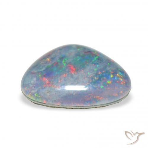 Opal Triplet Gemstone in 14.1 x 11 mm Size for Sale, Opal Triplet Stone in Multicolor Color