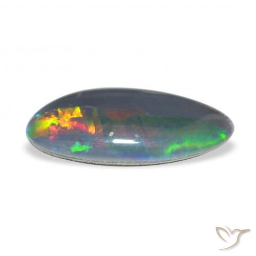 Opal Triplet Gemstone in 17.1 x 8.3 mm Size for Sale, Opal Triplet Stone in Multicolor Color