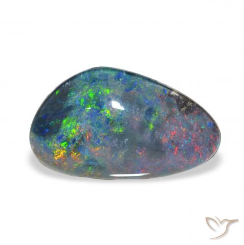 3.73ct Natural Multicolor Opal Triplet, Fancy, Opaque