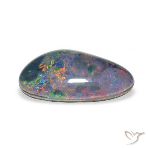 Opal Triplet Gemstone in 15.8 x 9.3 mm Size for Sale, Opal Triplet Stone in Multicolor Color