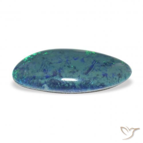 Opal Triplet Gemstone in 17 x 8.3 mm Size for Sale, Opal Triplet Stone in Multicolor Color