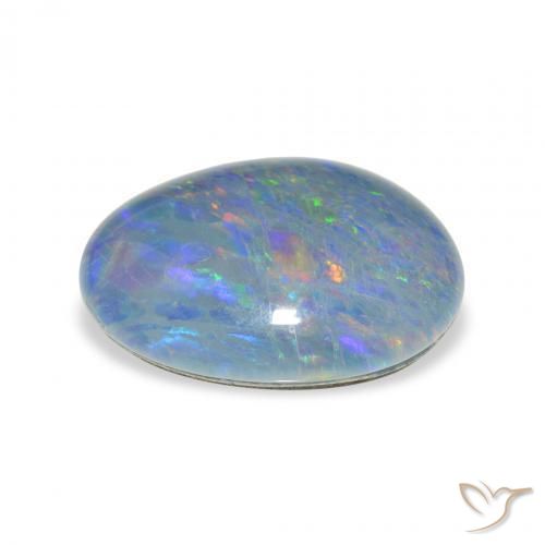 Opal Triplet Gemstone in 18 x 4.1 mm Size for Sale, Opal Triplet Stone in Multicolor Color