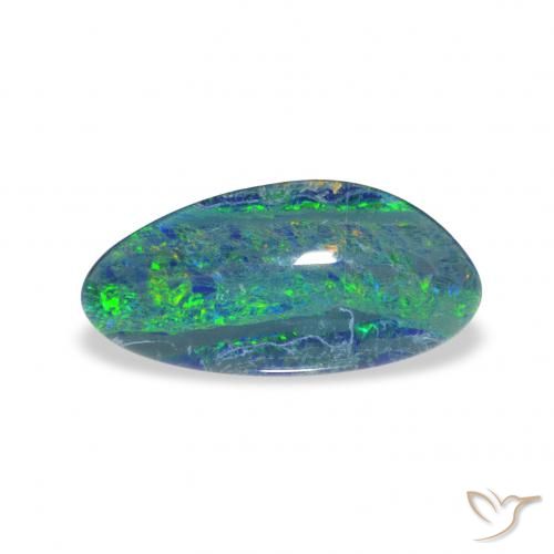 2.52ct Multicolor Opal Triplet, Fancy, Opaque