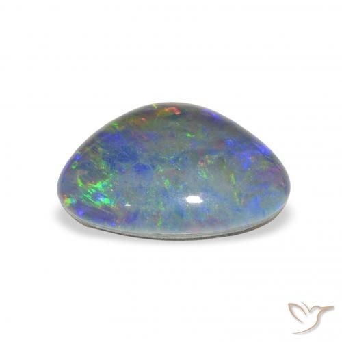 Opal Triplet Gemstone in 14.2 x 11 mm Size for Sale, Opal Triplet Stone in Multicolor Color