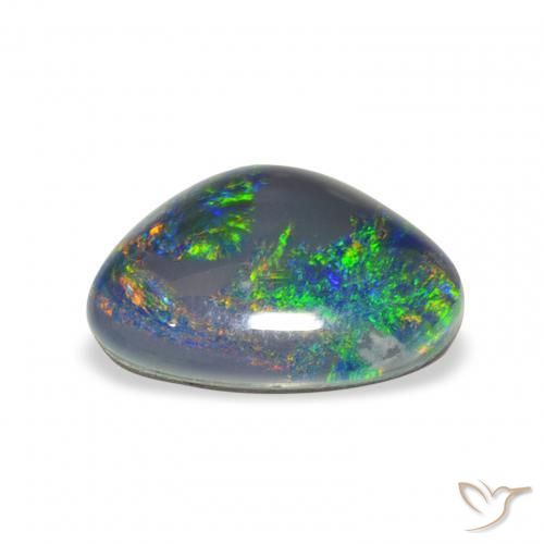 Opal Triplet Gemstone in 13.8 x 11 mm Size for Sale, Opal Triplet Stone in Multicolor Color