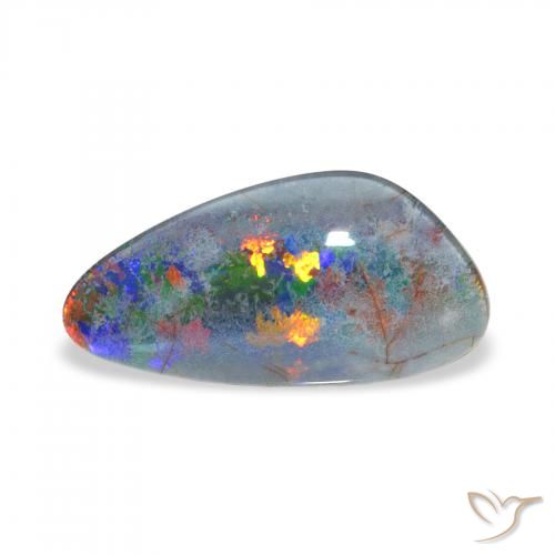 3.56ct Multicolor Opal Triplet, Fancy, Opaque