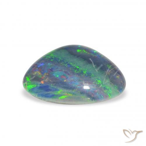 Opal Triplet Gemstone in 14.1 x 10.9 mm Size for Sale, Opal Triplet Stone in Multicolor Color