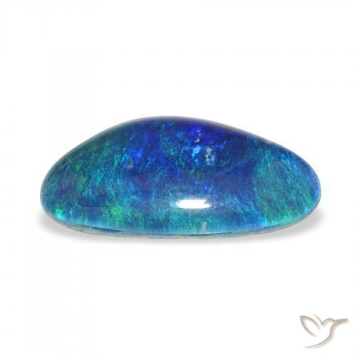 Opal Triplet Gemstone in 17.3 x 10.1 mm Size for Sale, Opal Triplet Stone in Multicolor Color