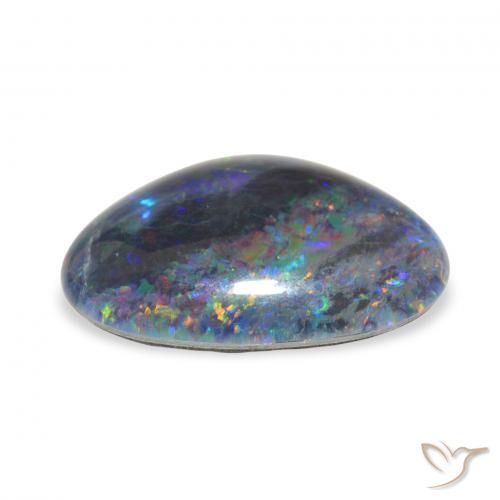 Opal Triplet Gemstone in 18.1 x 12.2 mm Size for Sale, Opal Triplet Stone in Multicolor Color
