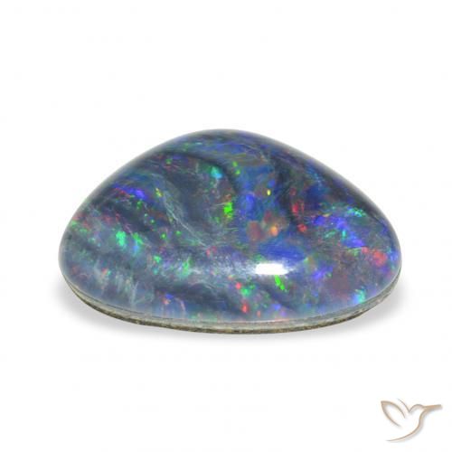 Opal Triplet Gemstone in 11 x 4.1 mm Size for Sale, Opal Triplet Stone in Multicolor Color