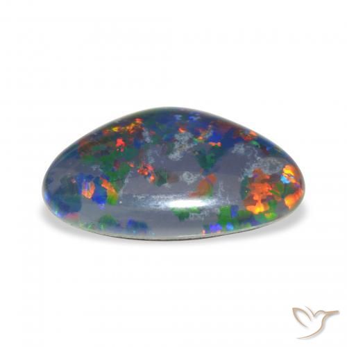 Opal Triplet Gemstone in 18.1 x 12.3 mm Size for Sale, Opal Triplet Stone in Multicolor Color