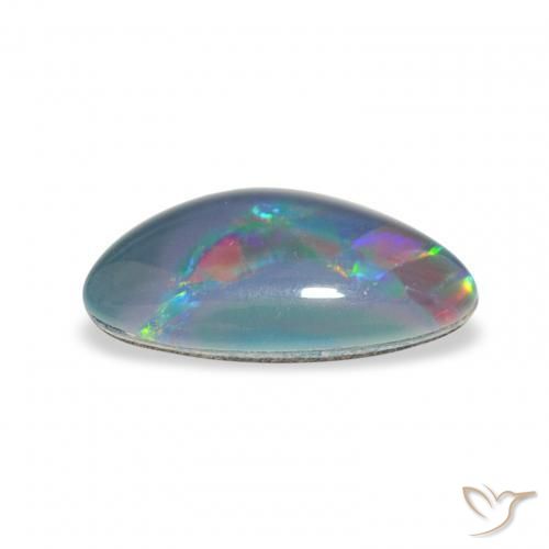 Opal Triplet Gemstone in 13.1 x 7.4 mm Size for Sale, Opal Triplet Stone in Multicolor Color
