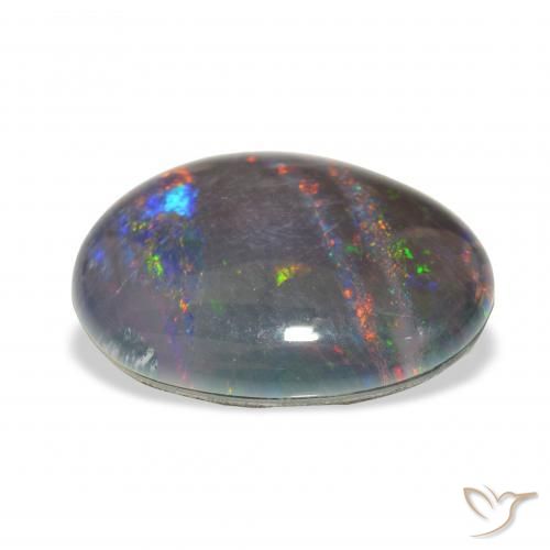 Opal Triplet Gemstone in 18.1 x 14.3 mm Size for Sale, Opal Triplet Stone in Multicolor Color