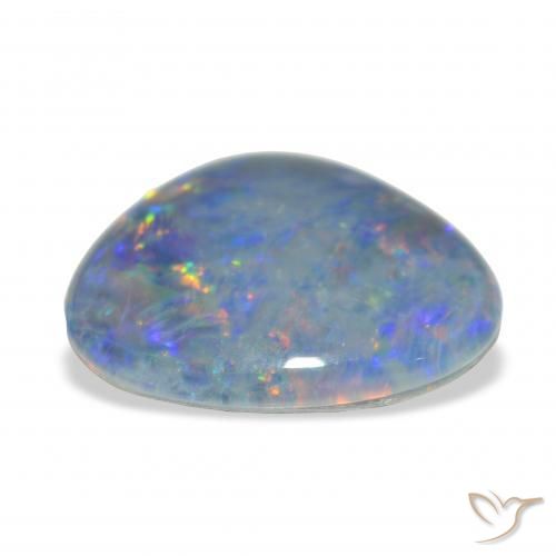 Opal Triplet Gemstone in 18.3 x 15.2 mm Size for Sale, Opal Triplet Stone in Multicolor Color
