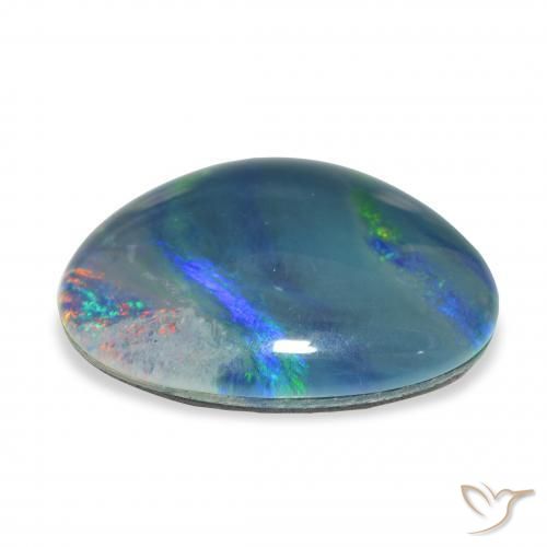 Opal Triplet Gemstone in 18.3 x 14 mm Size for Sale, Opal Triplet Stone in Multicolor Color