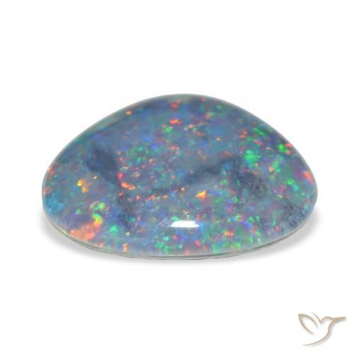 Opal Triplet Gemstone in 18.4 x 15.2 mm Size for Sale, Opal Triplet Stone in Multicolor Color