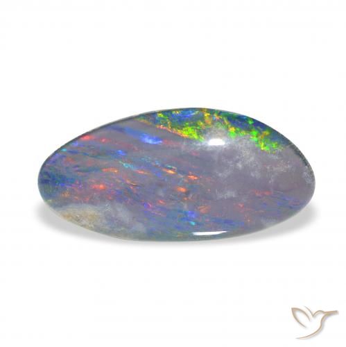 3.42ct Multicolor Opal Triplet Gemstones, Fancy, Opaque