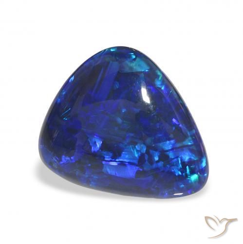 4.63 ct Multicolor Opal Triplet Stone, Natural Opal Triplet in Fancy Cabochon Shape for Sale