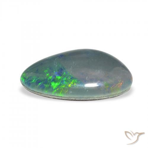 Opal Triplet Gemstone in 16 x 9.5 mm Size for Sale, Opal Triplet Stone in Multicolor Color
