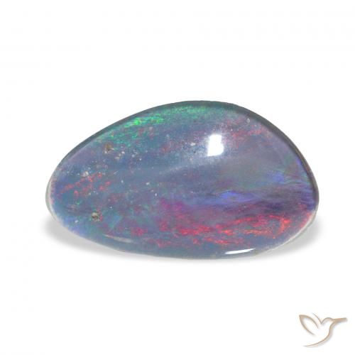 3.54ct Natural Multicolor Opal Triplet, Fancy, Opaque, Photo A