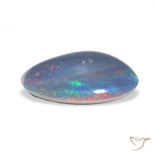 Opal Triplet Gemstone in 15.7 x 9.4 mm Size for Sale, Opal Triplet Stone in Multicolor Color