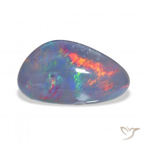 7.82 ct Multicolor Opal Triplet Gemstone, Opal Triplet Gem in Fancy Cabochon Shape for Sale.