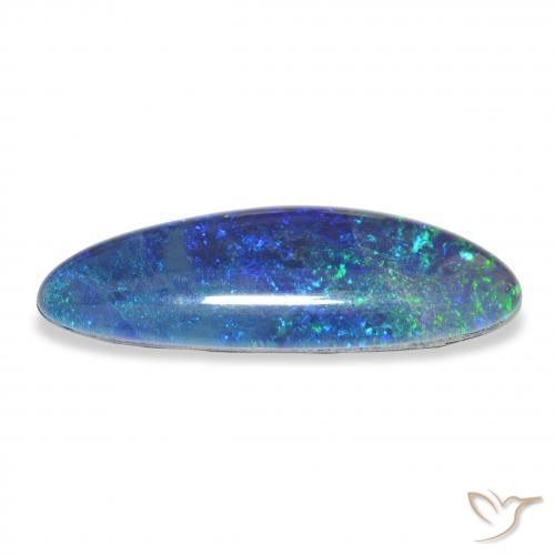 Opal Triplet Gemstone in 25.1 x 10.1 mm Size for Sale, Opal Triplet Stone in Multicolor Color