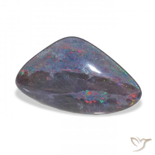 10.79 ct Multicolor Opal Triplet Stone, Natural Opal Triplet in Fancy Cabochon Shape for Sale