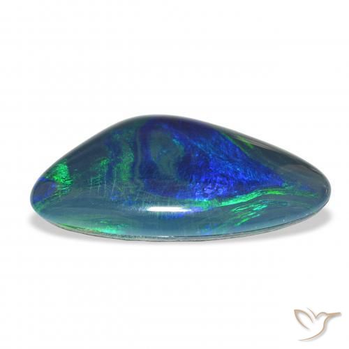 Opal Triplet Gemstone in 26.4 x 15.1 mm Size for Sale, Opal Triplet Stone in Multicolor Color
