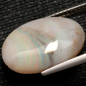 Opal Gemstone in 17.2 x 12.2 mm Size for Sale, Opal Stone in Multicolor Color