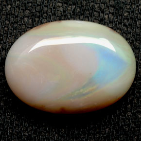 6.24 ct Multicolor Opal Gemstone, Opal Gem in Oval Cabochon Shape for Sale.