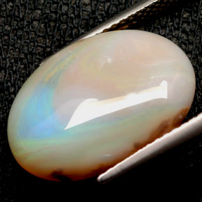 Opal Gemstone in 17.3 x 12.4 mm Size for Sale, Opal Stone in Multicolor Color