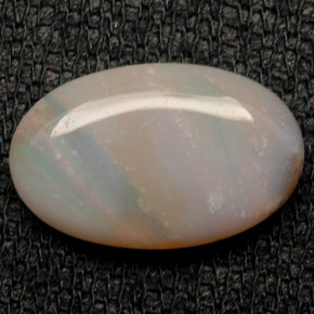 2.46 ct Multicolor Opal Gemstone, Opal Gem in Oval Cabochon Shape for Sale.